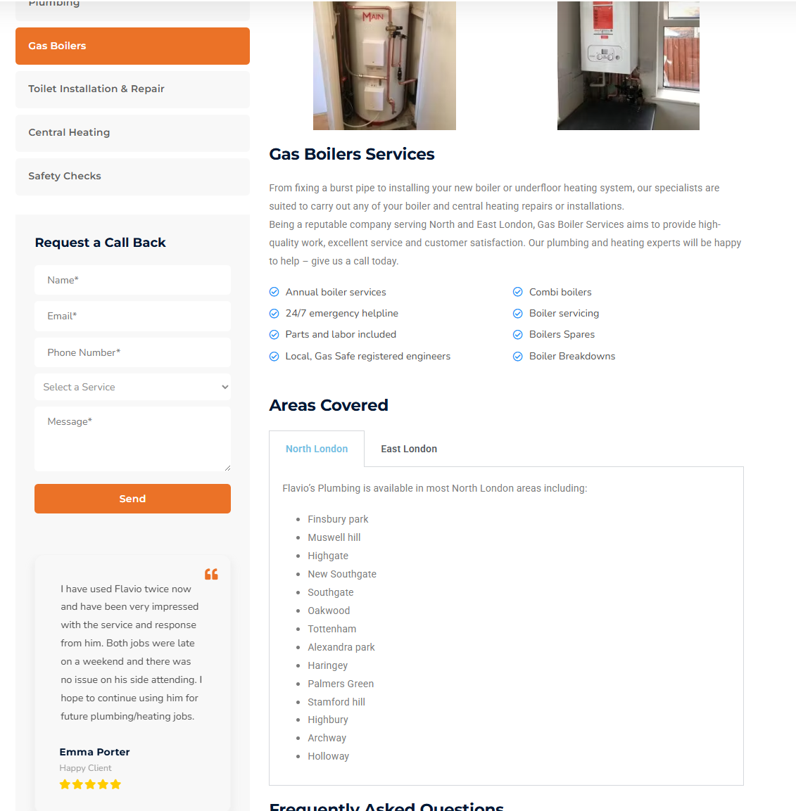 Boiler Repair & Servicing in Dalston